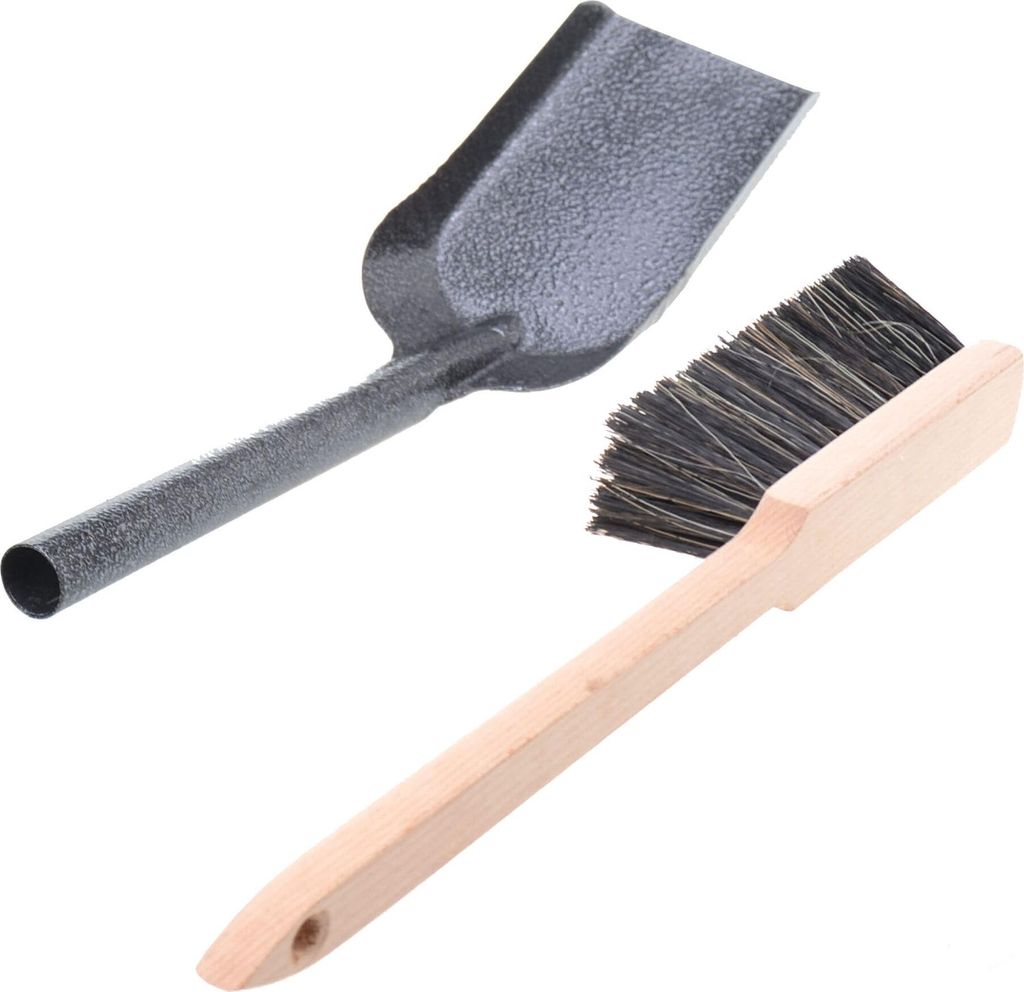 Kehrschaufel Metall - Kehrichtschaufel Kehrblech zum Reinigen und Kehren - Schaufel für Kohle - Schaufel für Renovierungsarbeiten - Handschaufel ...