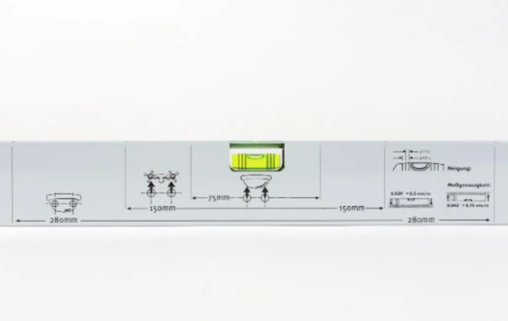 ROTHENBERGER Niveau à bulle en aluminium 600mm aimanté - Réf 1500001547