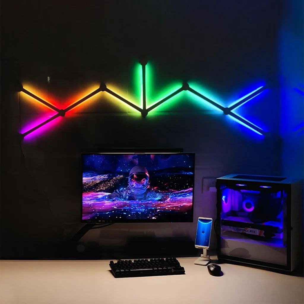 Ruban LED Intelligent Noir INF - Éclairage Ambiant Bluetooth DIY - 4
