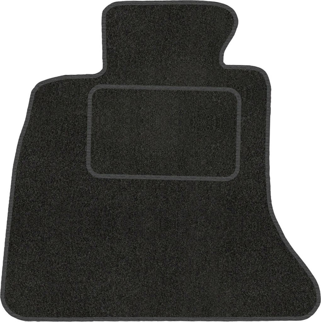 Set 4 Tappetini Auto per Saab 900S 93-98 Velluto Nero e Rosso MOLTICO