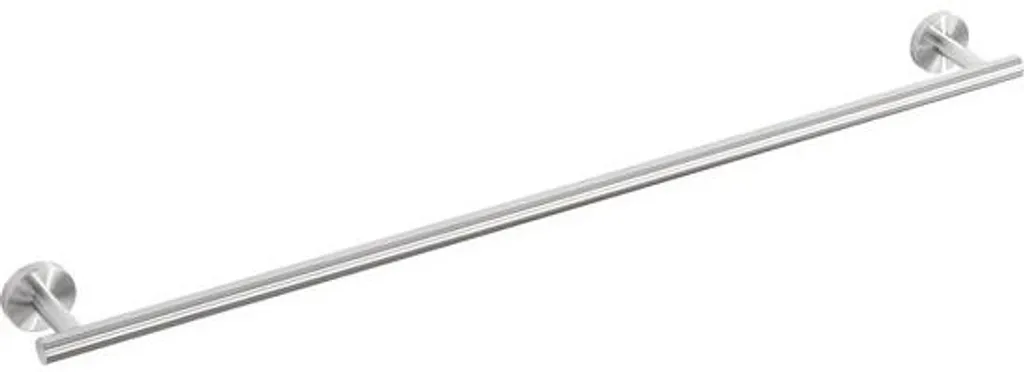 Support serviettes mural 80 cm RVS pour organiser la salle de bain inox