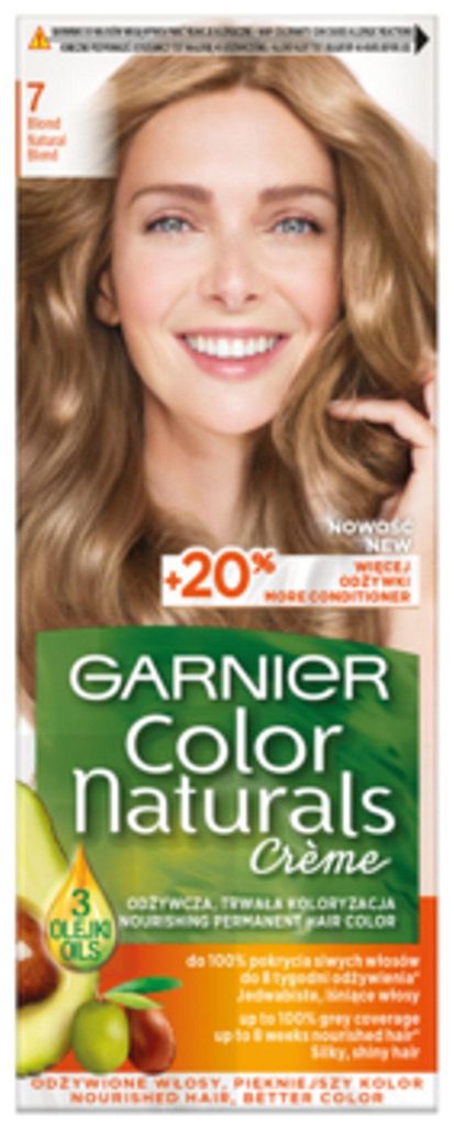 Garnier Color Naturals Creme Farba do włosów 7 Blond Zdjęcie produktu 
