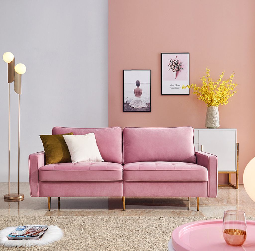 Playmobil 4 x rosa Kissen zum Wohnzimmer Sofa 