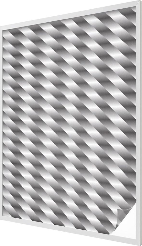 Buntglas Fensterfolie – 146x100 cm – Stained-Glass Design – blickdichte dekorative Sichtschutzfolie – selbstklebend, UV-Schutz – Geometri...