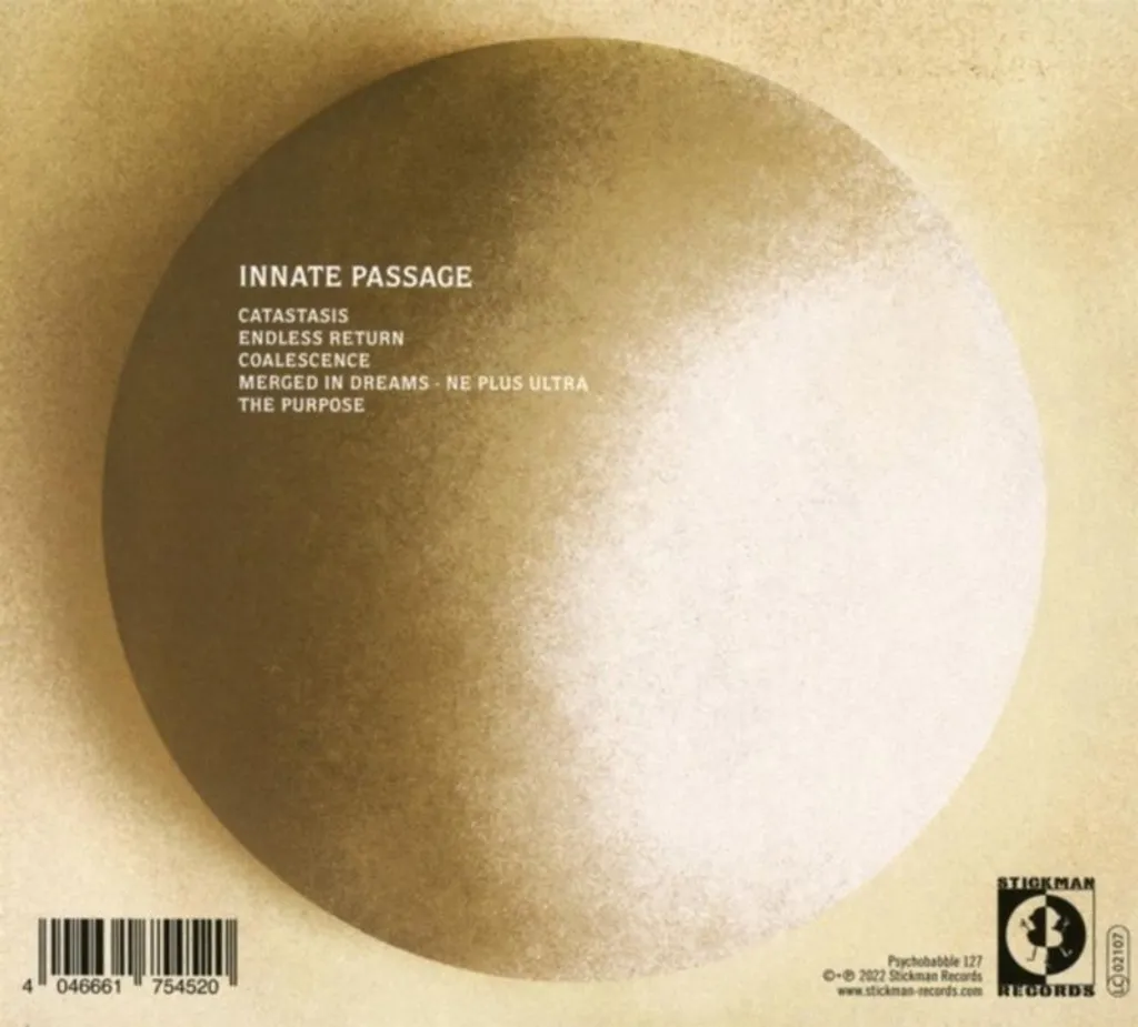 Innate Passage Digipak Elder - CD Album Rock Progressif Neuf - 2