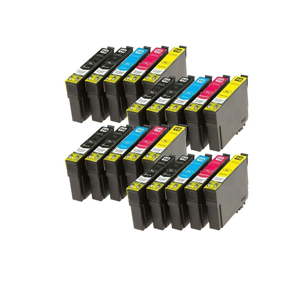 Tisanto 20x kompatibel zu Epson Workforce WF-2540WF, T1631 Produktbild 