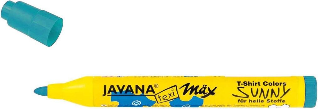 KREUL 90774 KREUL Textielmarker, medium, turkoois Productafbeelding 