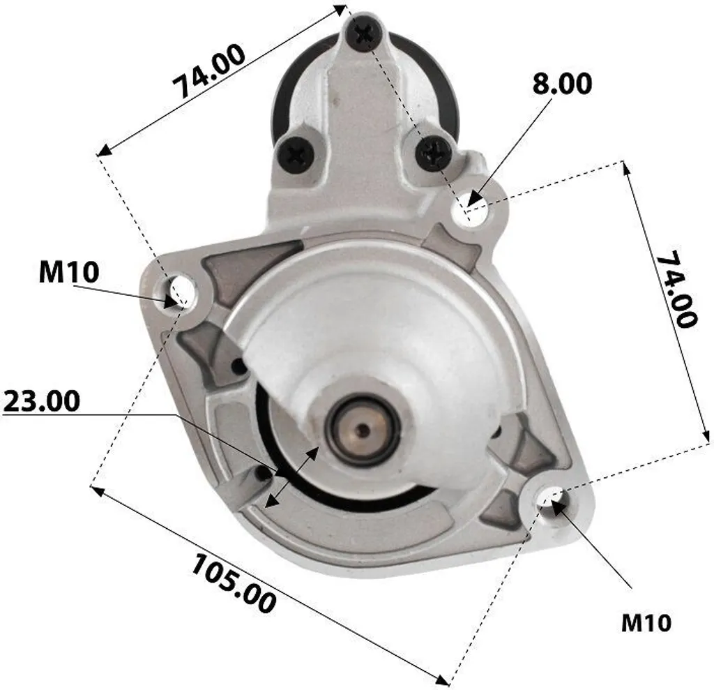 Démarreur BMW Série 3 E46 : Solution 12 V 1,4 kW Tesla Technics TT15221