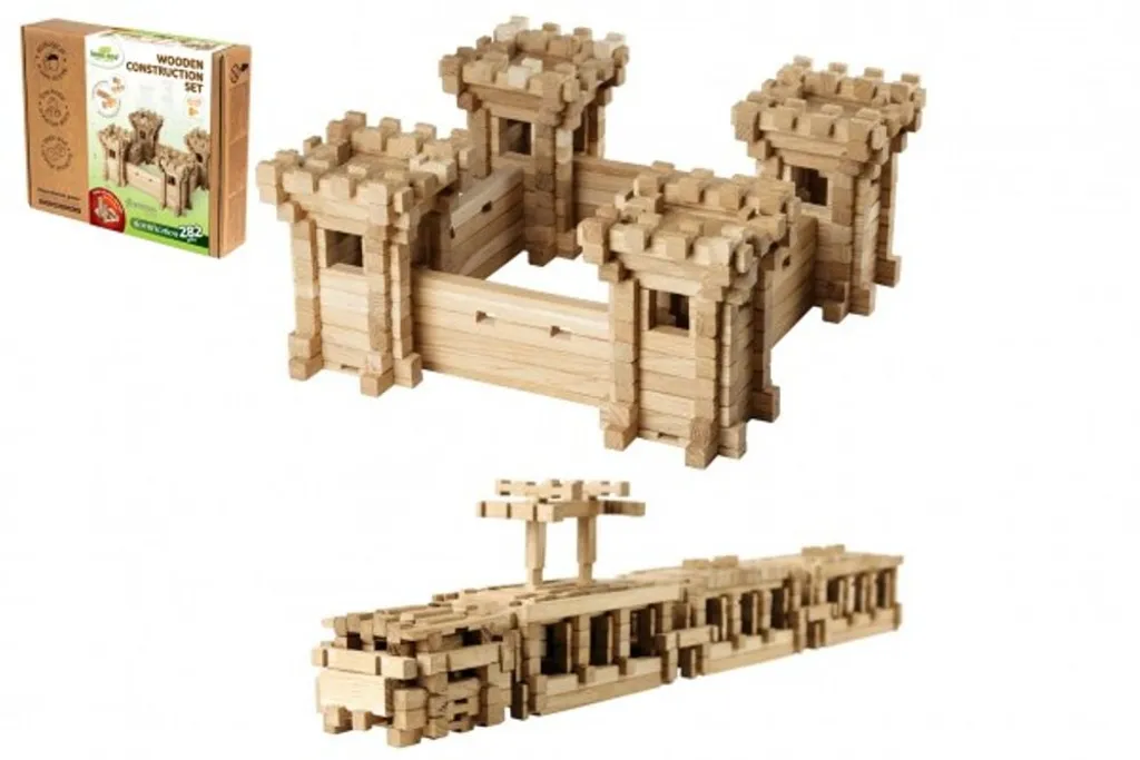 Activité manuelle enfant 8 ans puzzle 3D bois château Igroteco