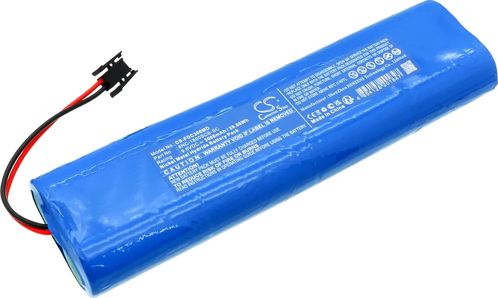 Batterie pour moniteur Fukuda Cardisuny C300 remplace P-18R/L42G1 fiable
