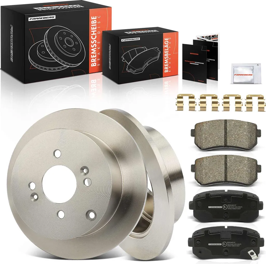 Plaquettes et disques de frein arrière pour stopper les sifflements i20