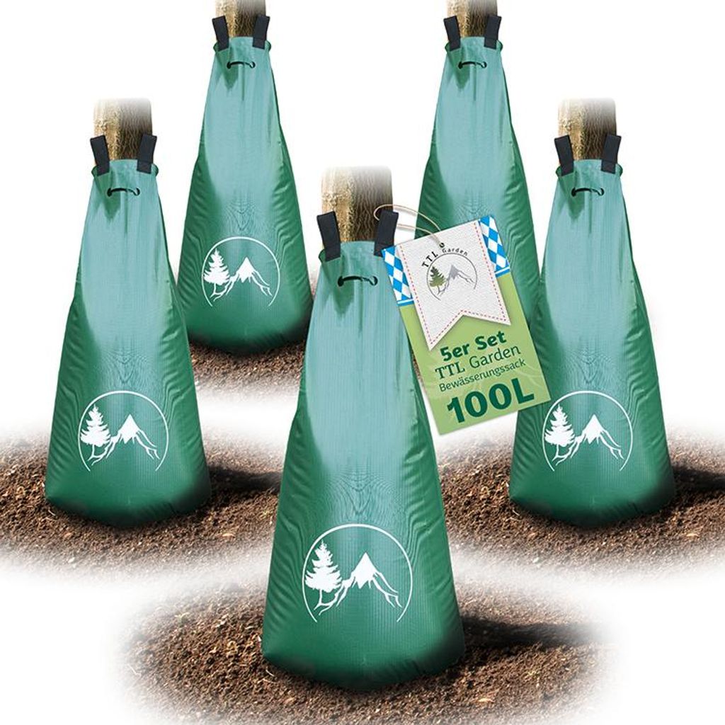 TTL GARDEN Baum Bewässerungssack 5x100L Produktbild 