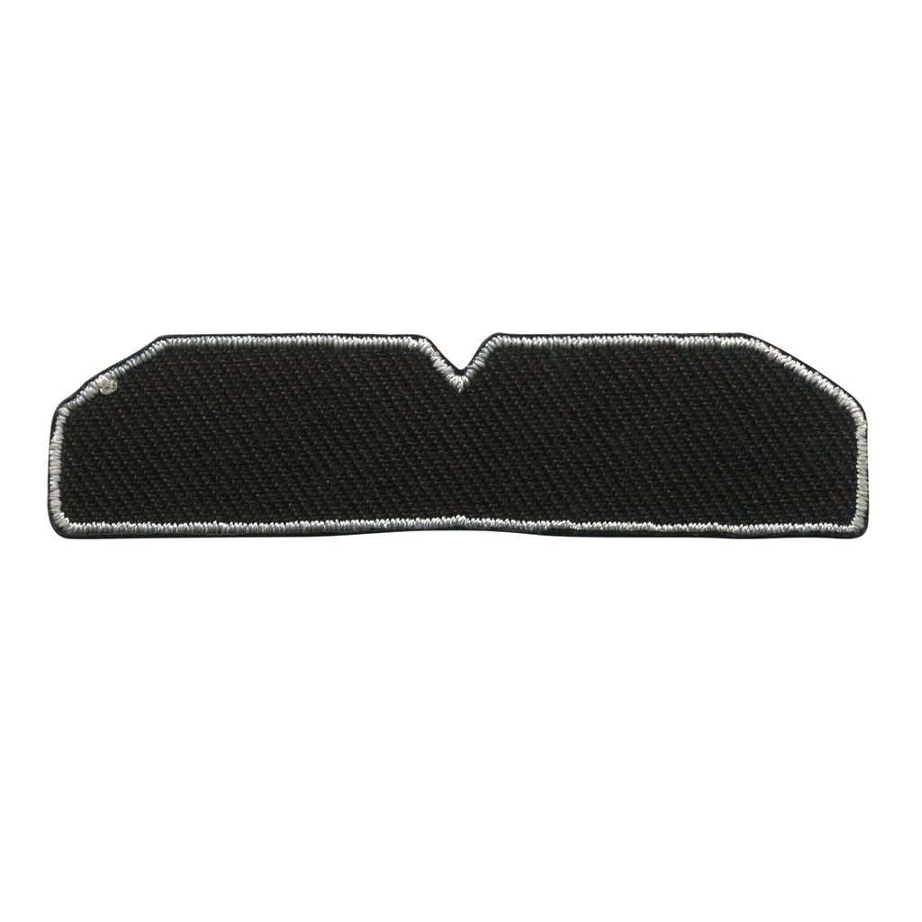Aufnäher - Schnurrbart - Mustache gerade dick - Sticker