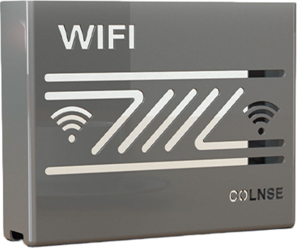 WiFi-Router-Box zur Wandmontage, moderne, hohle Wärmeableitung, multifunktionale TV-Set-Top-Box, Aufbewahrungshalter, Organizer, Rack, Haushaltsbe...