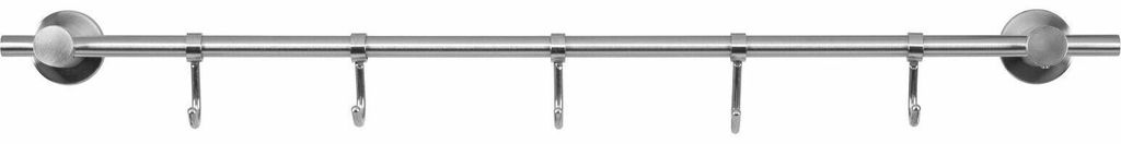 Edelstahl Handtuchhalter mit 5 Haken Magnet Halterung Heizkörper Magnethalterung 40cm