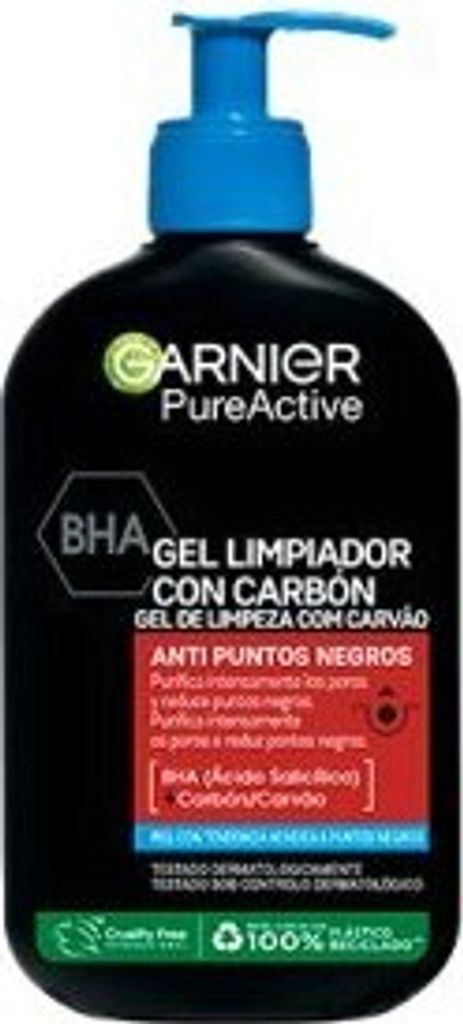 Garnier Pure Active gezichtsreiniger, 250 ml Productafbeelding 