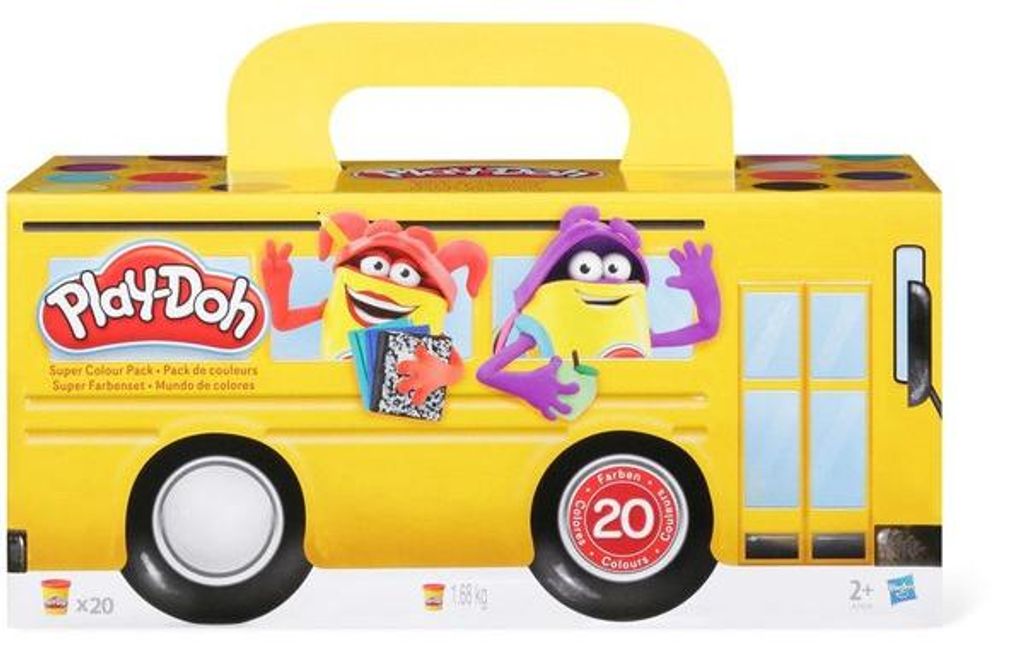 Super set de couleurs Play-Doh (paquet de 20) A7924EU6 Image du produit 