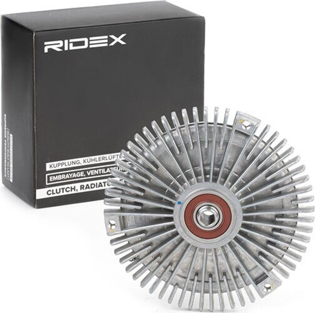 RIDEX 509C0019 Lüfterkupplung Thermisch Ø160mm passend für MERCEDES-BENZ E-Klasse Limousine (W210) Wasserkühler Kühlsystem