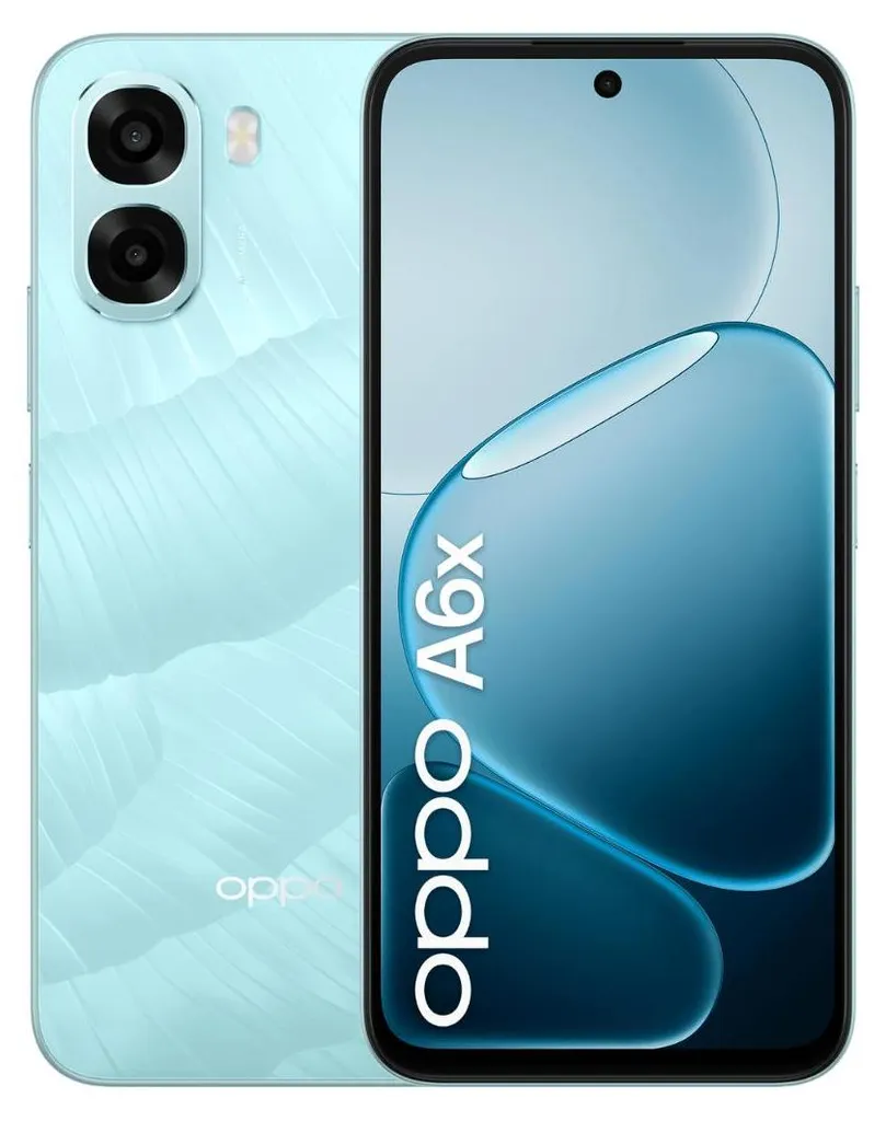 Smartphone OPPO A6x 5G 4 Go 128 Go Ice Blue - Téléphone Mobile Double SIM