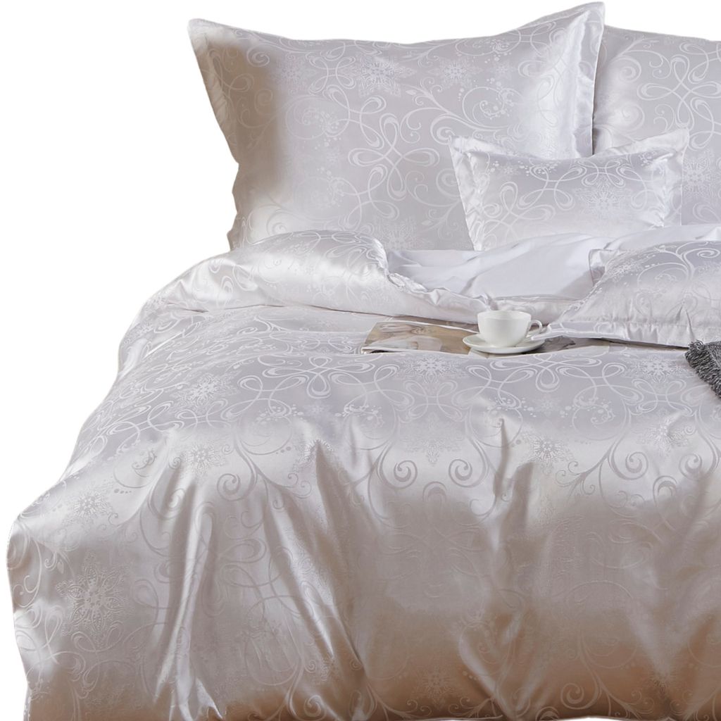 Bettwäsche 220X200, Baumwolle, Satin-Bettwäsche, Kissenbezüge 70X80, Kissenbezüge 40X40