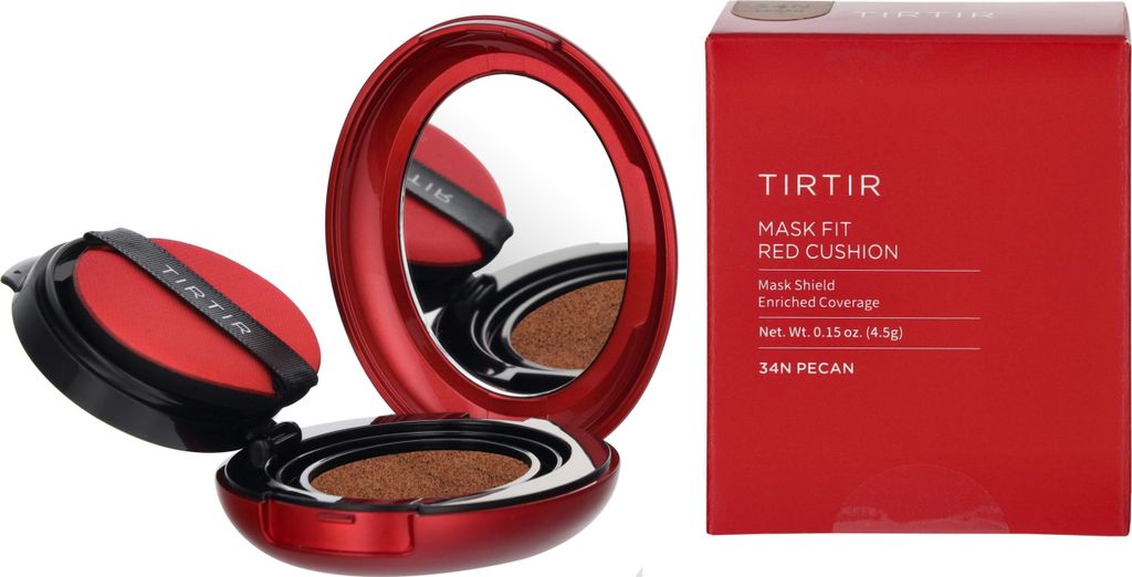 Tirtir Mask Fit Red Mini Cushion Foundation #34N Pecan 4,5 g