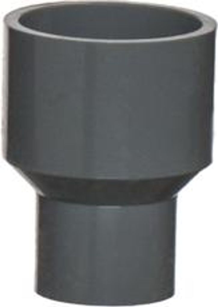 PVC-Formstück – Reduzierstück, 2x Klebeverbindung, 50 x 32 mm, lang