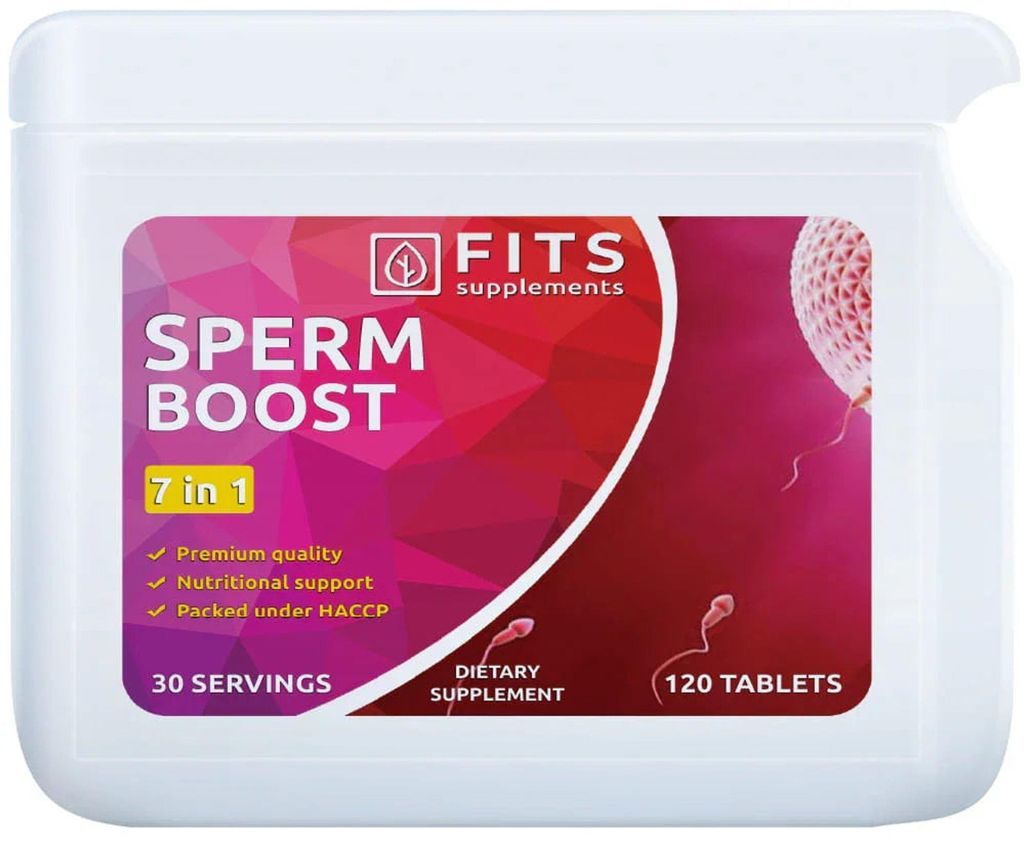 Komplexný prípravok Sperm Boost 7 v 1, 120 tabliet Obrázok produktu 