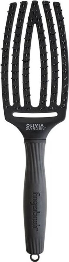 Olivia Garden Fingerbrush Double Bristles black M Zdjęcie produktu 6
