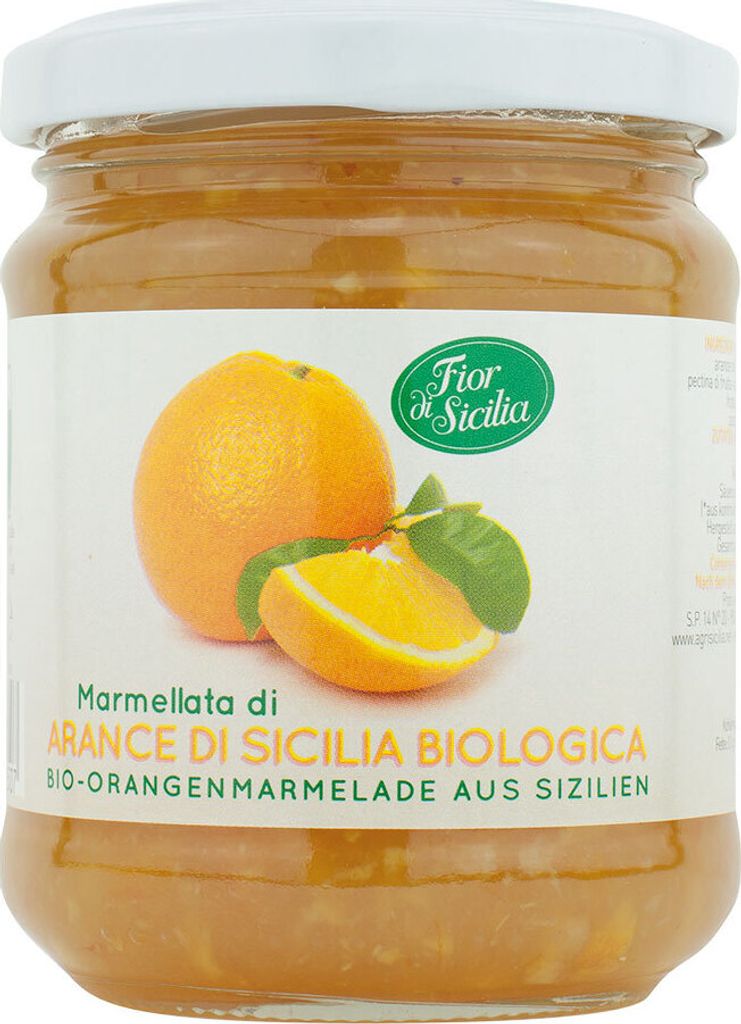Agrisicilia Orangen-Marmelade aus Sizilien Bio Produktbild 