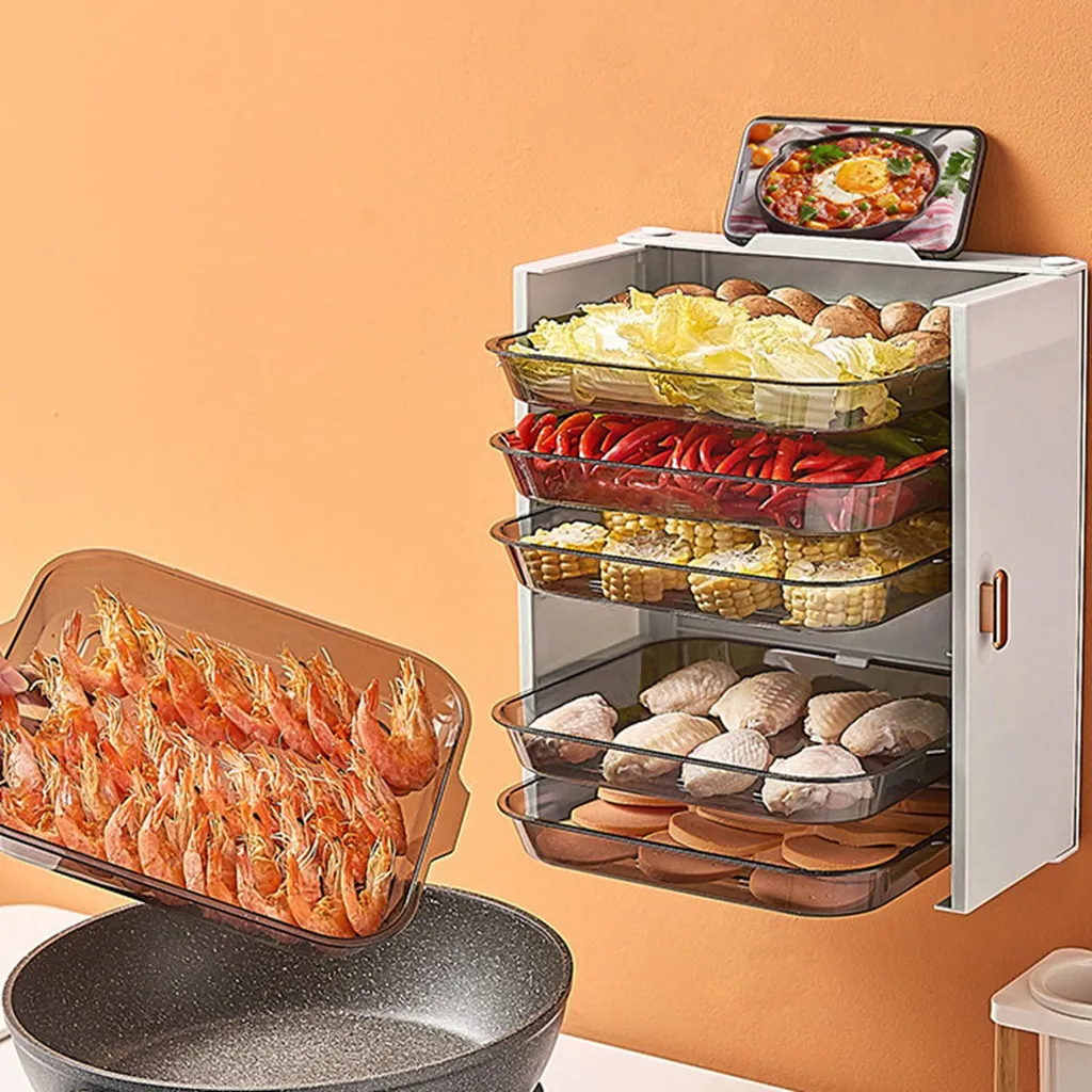 Support de préparation culinaire mural pour optimiser le plan de travail - 6