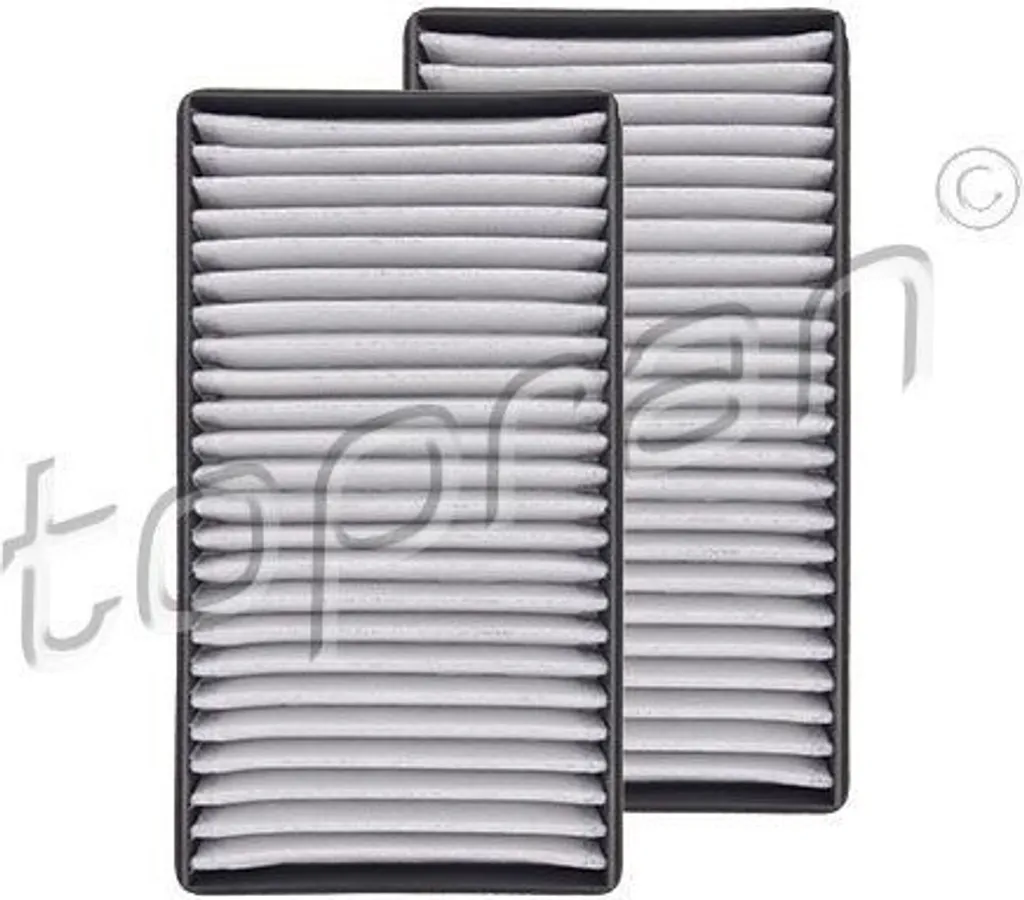 Filtre d'habitacle TOPRAN 500 670 pour BMW Série 5 E60 E61 et Série 6
