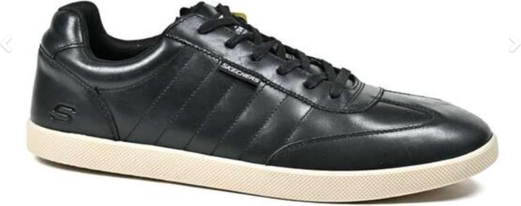 Skechers Herren Slip-On Sneaker in Schwarz, Modell 210207-BLK