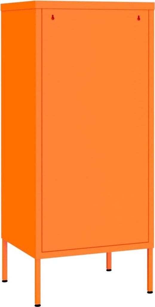 Lagerschrank Orange 42,5x35x101,5 cm Stahl