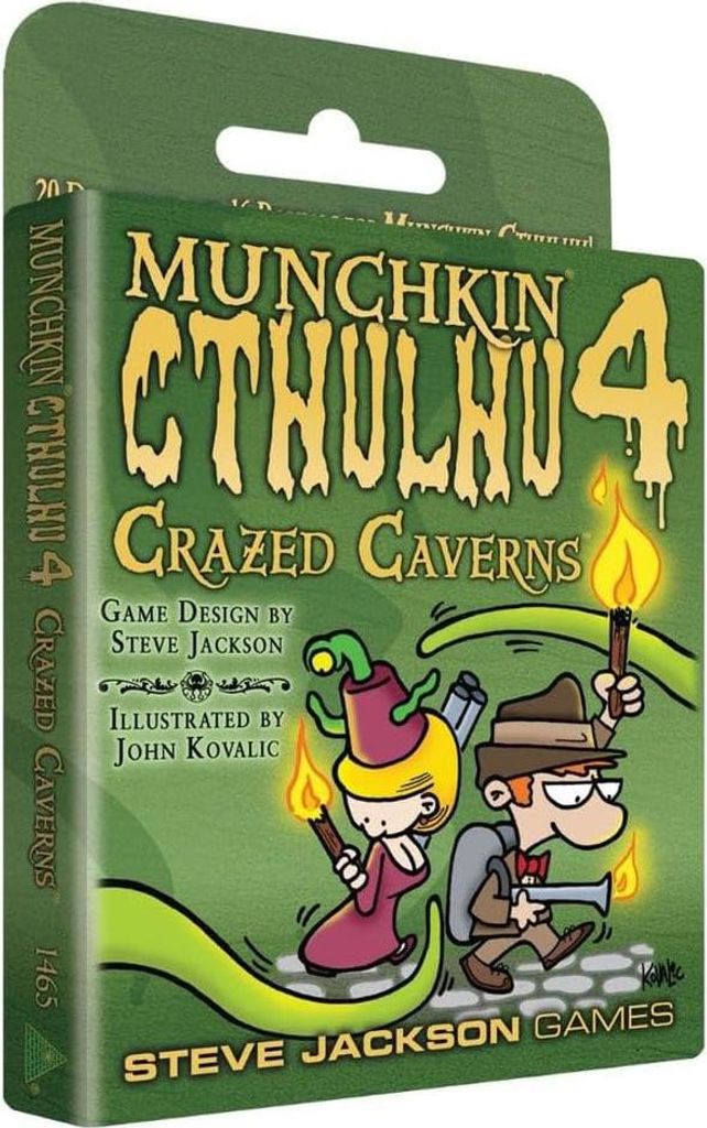 Munchkin : Cthulhu 4 : Crazed Caverns - Extension du jeu de Image du produit 