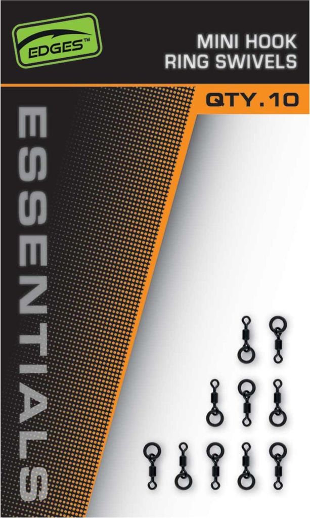 Fox Edges Mini Hook Ring Swivels Produktbild 