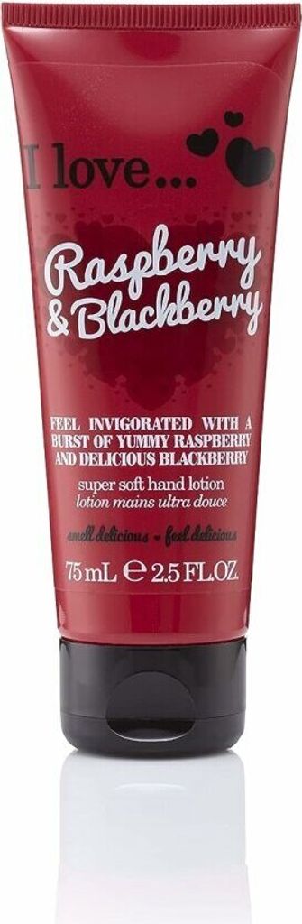I Love... Raspberry & Blackberry Hand Lotion 75ml Produktbild 