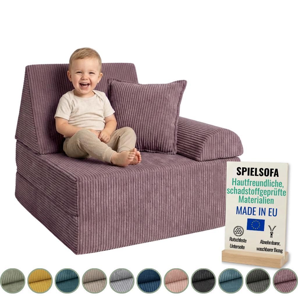 Pillows24 – Spielsofa für Kinder aus Cordstoff | Produktbild 