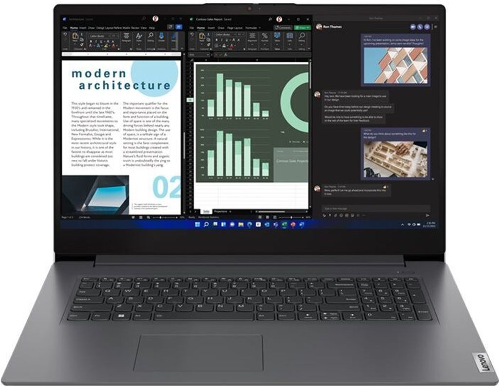 Lenovo V17 G4 IRU 83A2 - 180°-Scharnierdesign - Intel Core Produktbild 