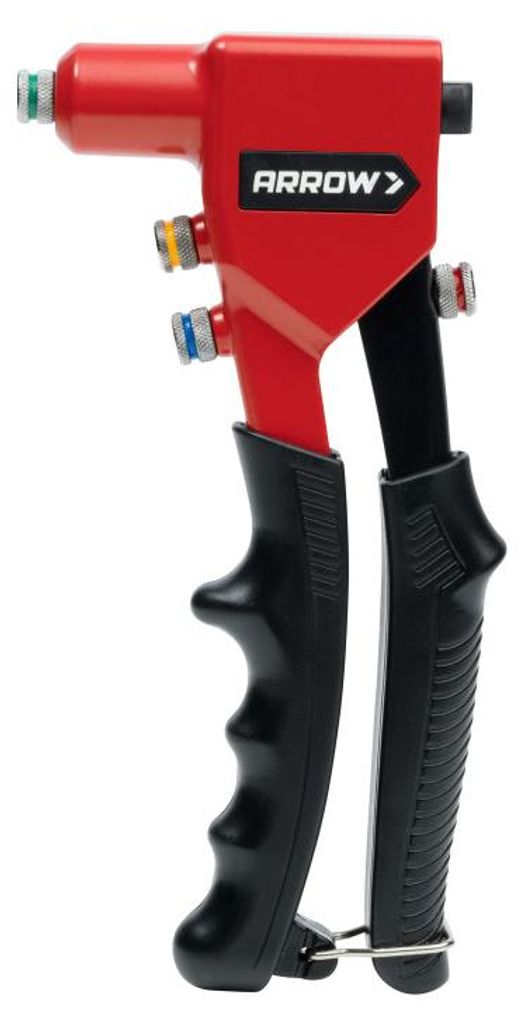 Arrow Blindnietzange RT188 Set 20,8 cm inkl. 100 Nieten, 4 HSS-Bohrer & 4 passende Mundstücke