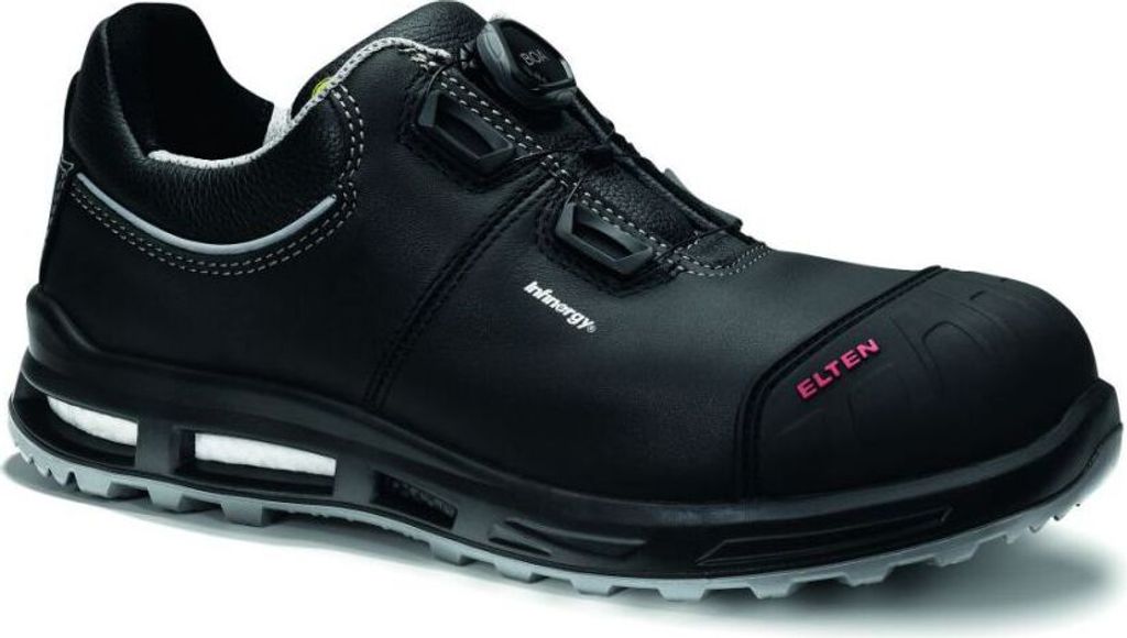 ELTEN Sicherheitsschuhe S3 REACTION XXT Pro BOA Low ESD 729851 Schwarz, 42