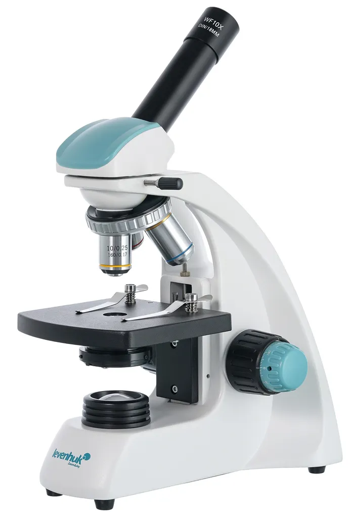 Microscope monoculaire Levenhuk 400M avec éclairage LED réglable - 3