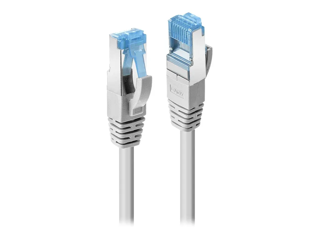 Cavo Rete LINDY Cat6A 1,00m S/FTP PIMF LSOH Grigio per Data Center