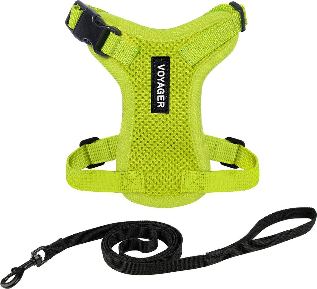 Voyager Step-in Lock Katzengeschirr und reflektierende Katzenleine mit Neoprengriff by Best Pet Supplies - Unterstützt kleine, mittelgroße und gr...