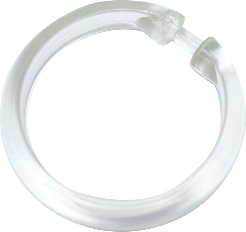 Gardinia Gardinenringe transparent, Ø 48 mm Produktbild 