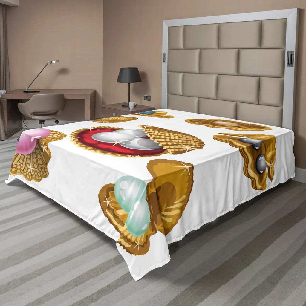 Lenzuolo ABAKUHAUS Stampa Marina Antica 275x260 cm Soft
