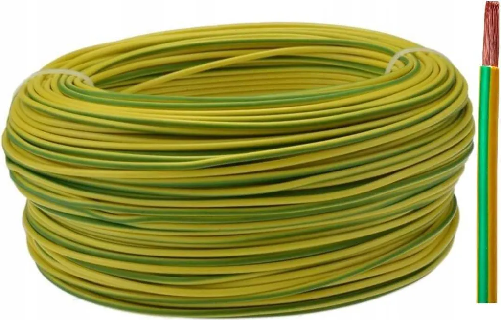 Câble 2,5mm2 BiTOne H07V-K Jaune/Vert souple 100m haute résistance