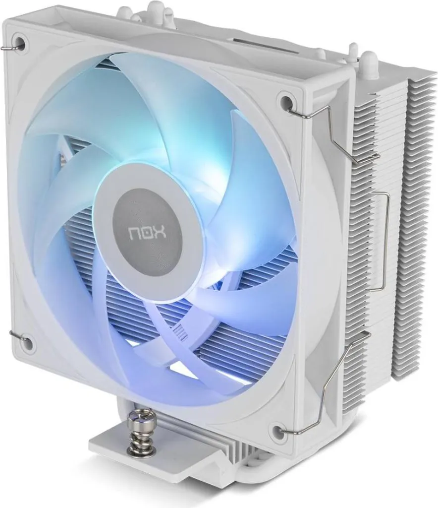 Ventilateur CPU Nox Hummer R-400 ARGB Blanc pour socket Intel et AMD