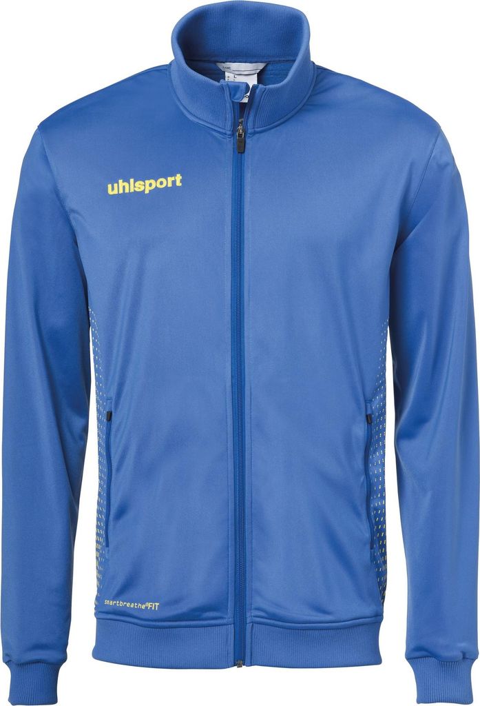 Uhlsport SCORE TRACK JACKET 128 azurblau/limonengelb