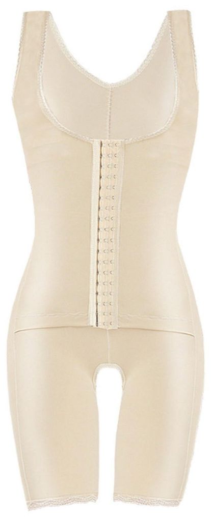 3 Reihen Haken Schlankheitsgürtel Kompression Kleidungsstück Taille Trainer Butt Lifter Post Partum Open Body Shaper Hautfarbe XL