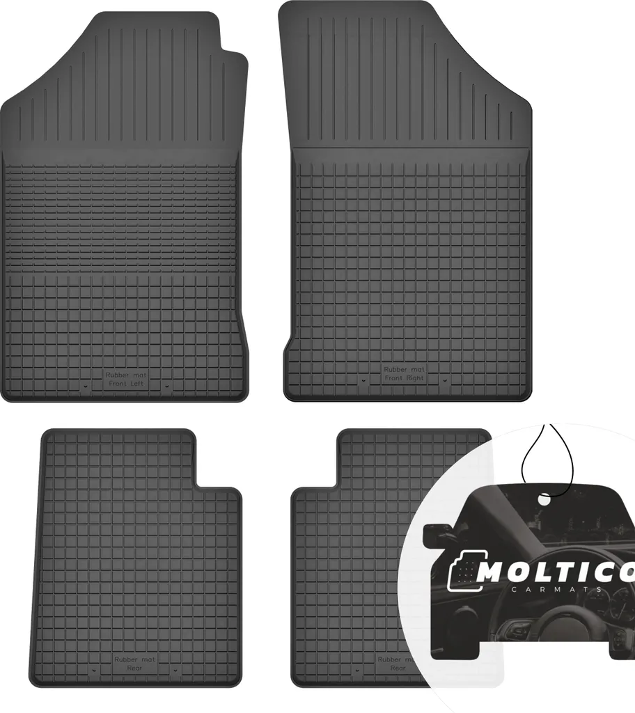 Tappetini Gomma Citroen Xsara 1997-2004 Su Misura - Set 4 Pezzi